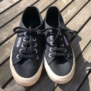 Black Superga Sneakers
